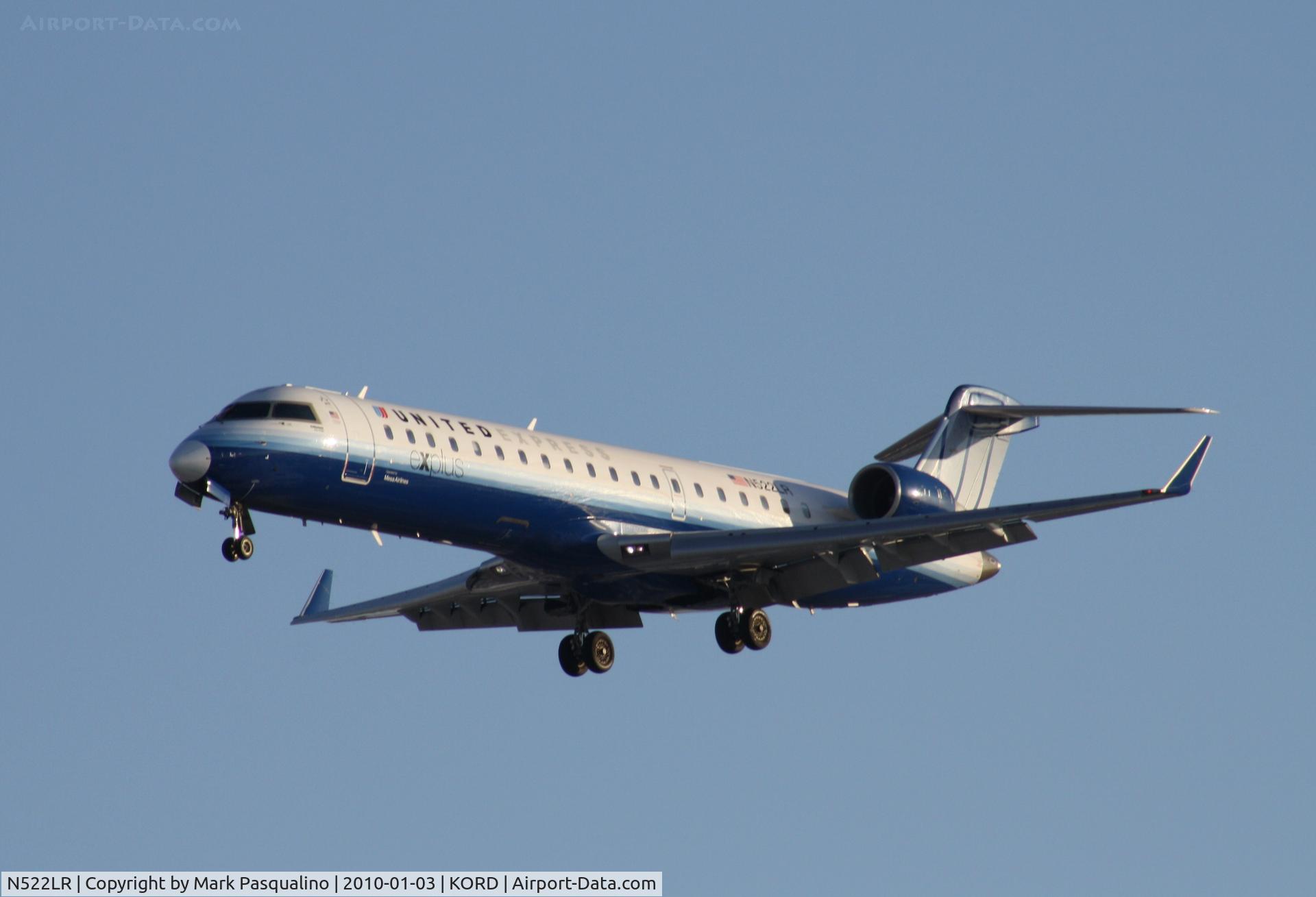 N522LR, 2006 Bombardier CRJ-700 (CL-600-2C10) Regional Jet C/N 10262, CL-600-2C10