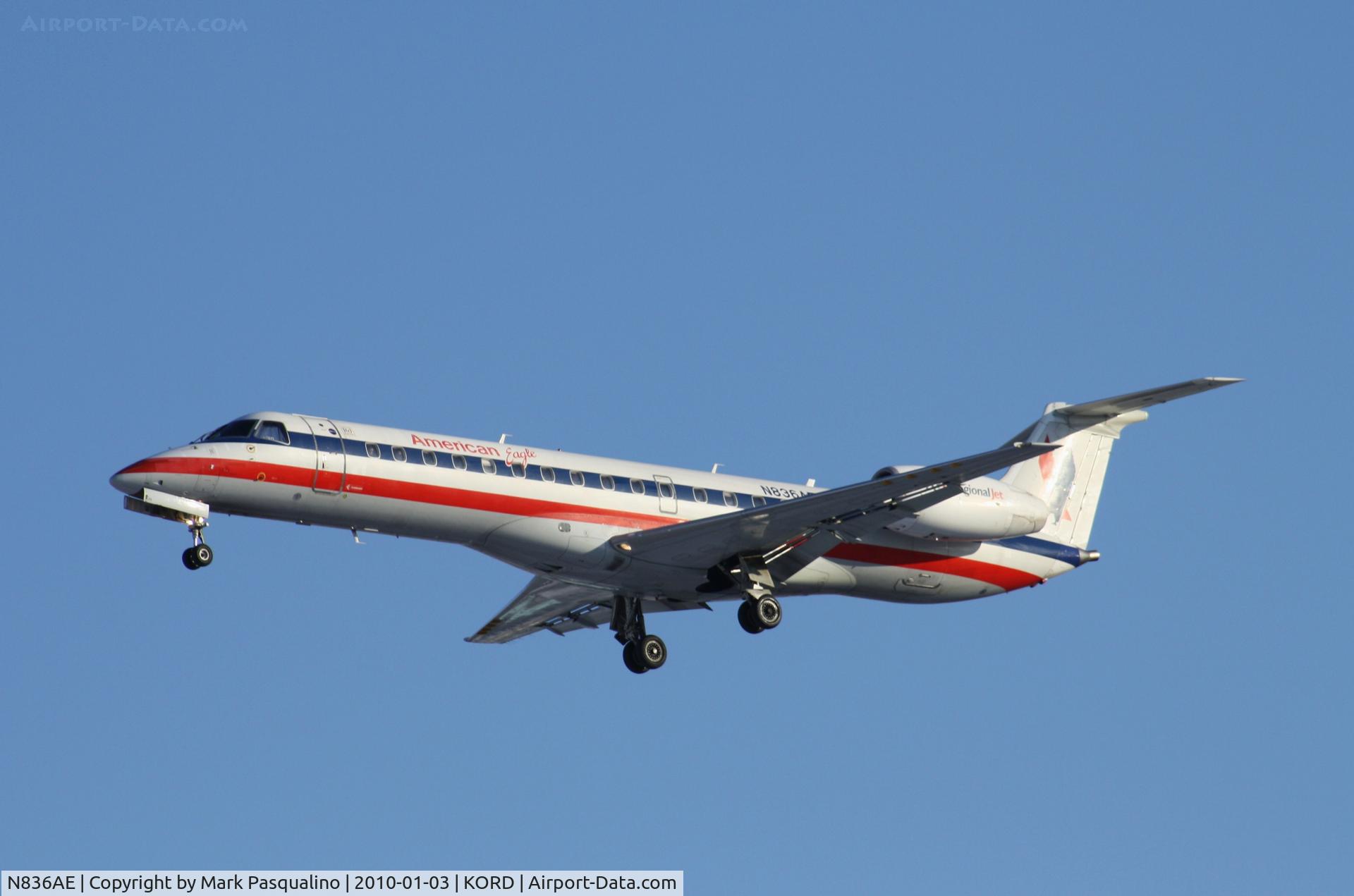 N836AE, 2002 Embraer ERJ-140LR (EMB-135KL) C/N 145635, EMB-135KL