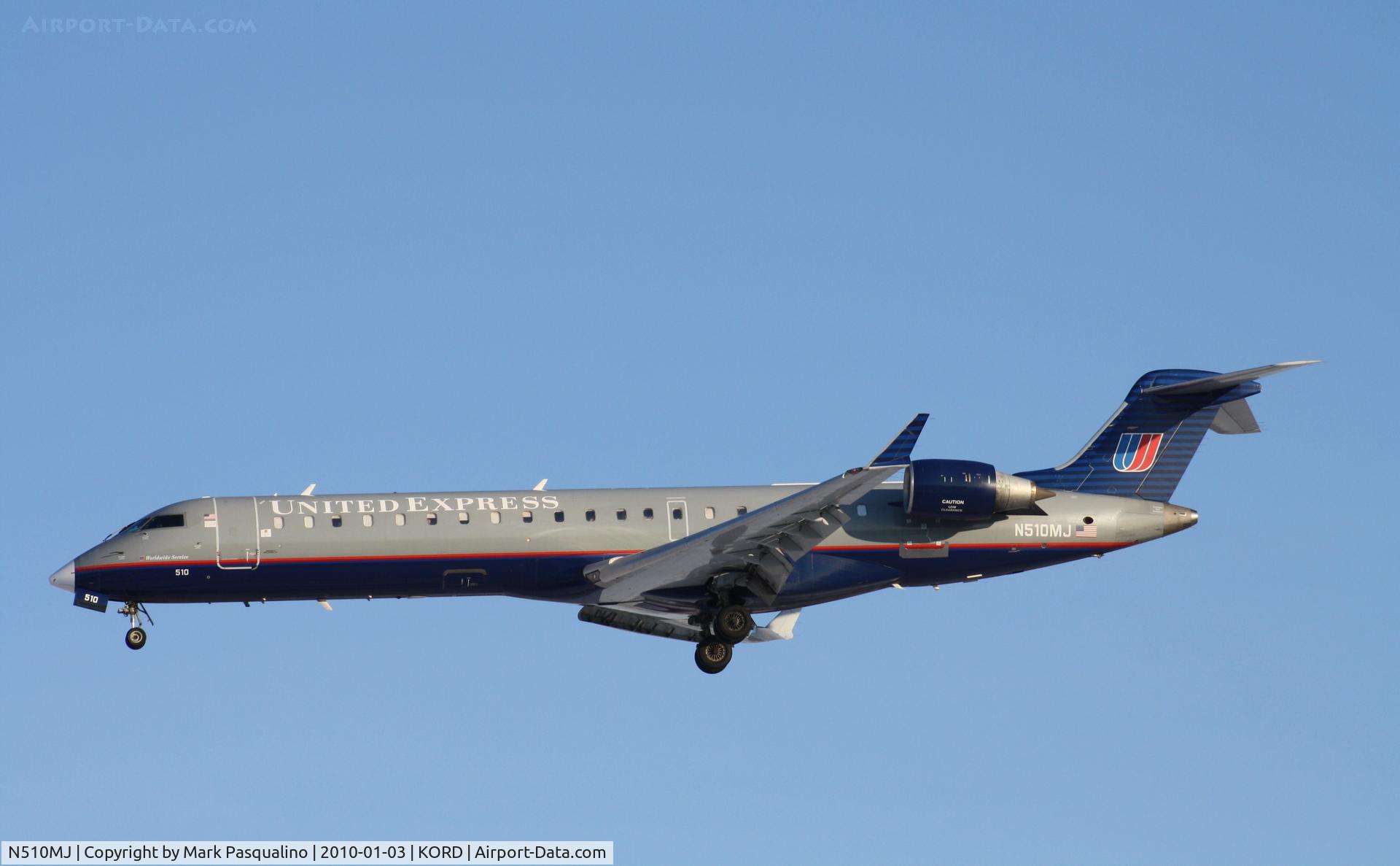 N510MJ, 2003 Bombardier CRJ-700 (CL-600-2C10) Regional Jet C/N 10101, CL-600-2C10
