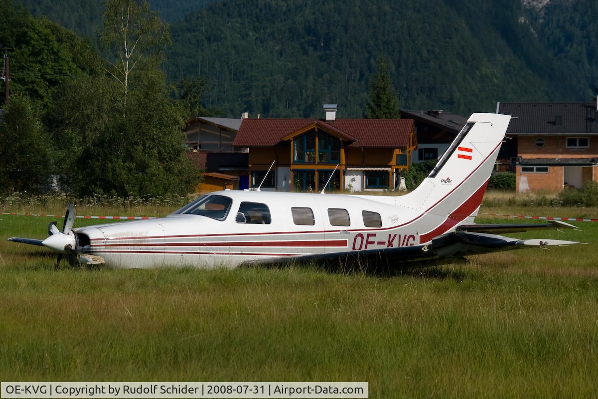 OE-KVG, Piper PA-46-350P Malibu Mirage C/N 4636093, Emergency landing in Lofer/Austria