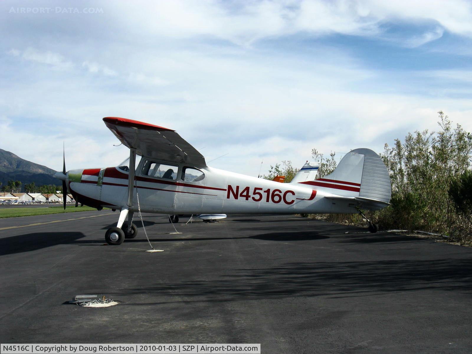N4516C, 1952 Cessna 170B C/N 25460, 1952 Cessna 170B, Continental C-145-2 145 Hp