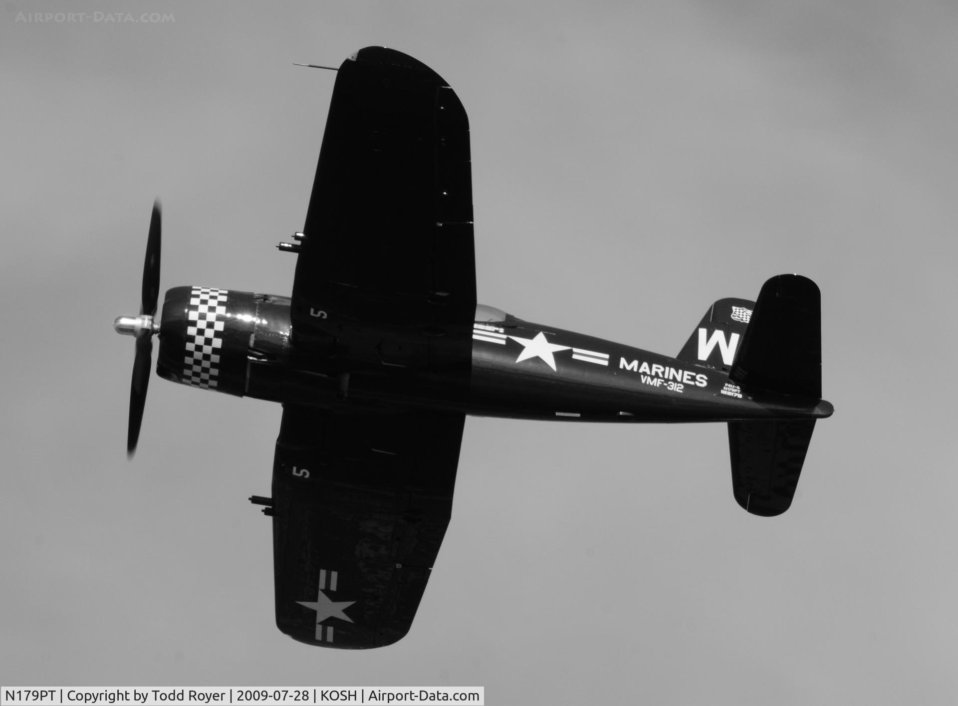 N179PT, 1948 Vought F4U-5 Corsair C/N Not found (Bu122179), EAA AIRVENTURE 2009