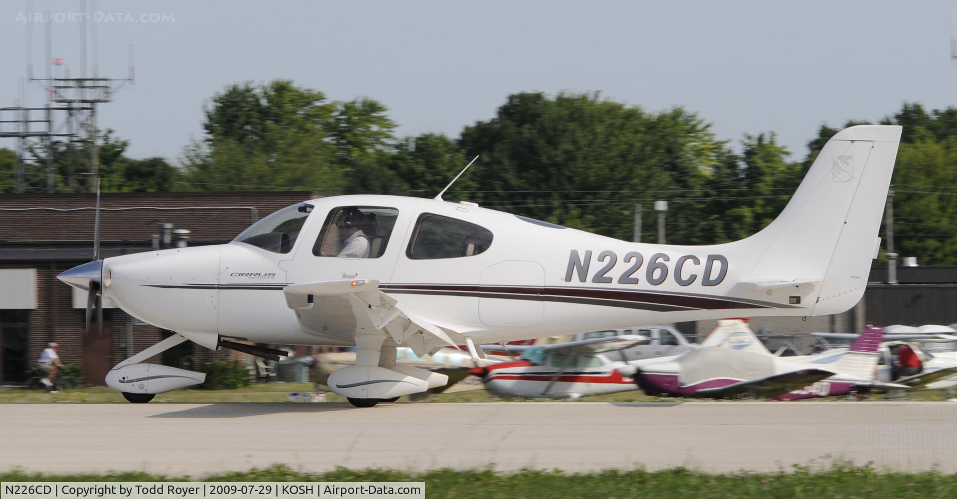 N226CD, 2001 Cirrus SR20 C/N 1130, EAA AIRVENTURE 2009