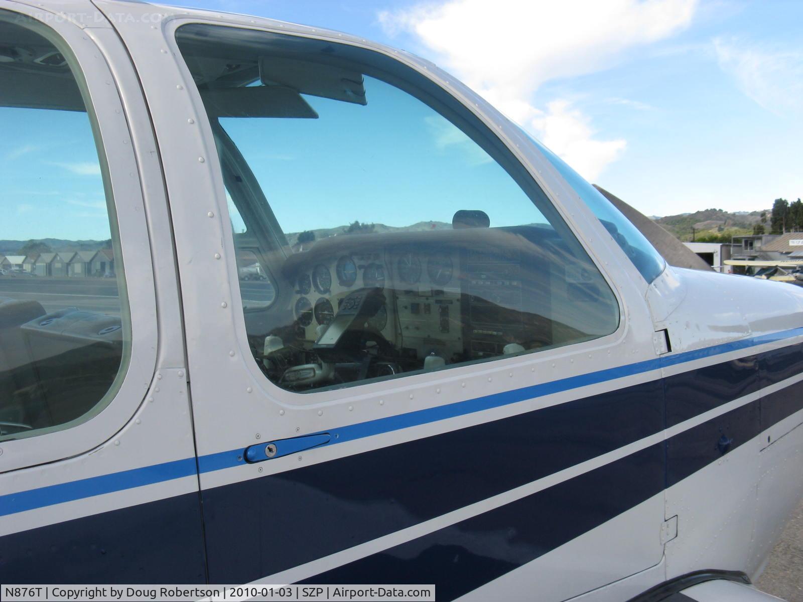 N876T, 1965 Beech S35 Bonanza C/N D-7753, 1965 Beech S35 BONANZA, Continental IO-520-B 285 Hp, panel