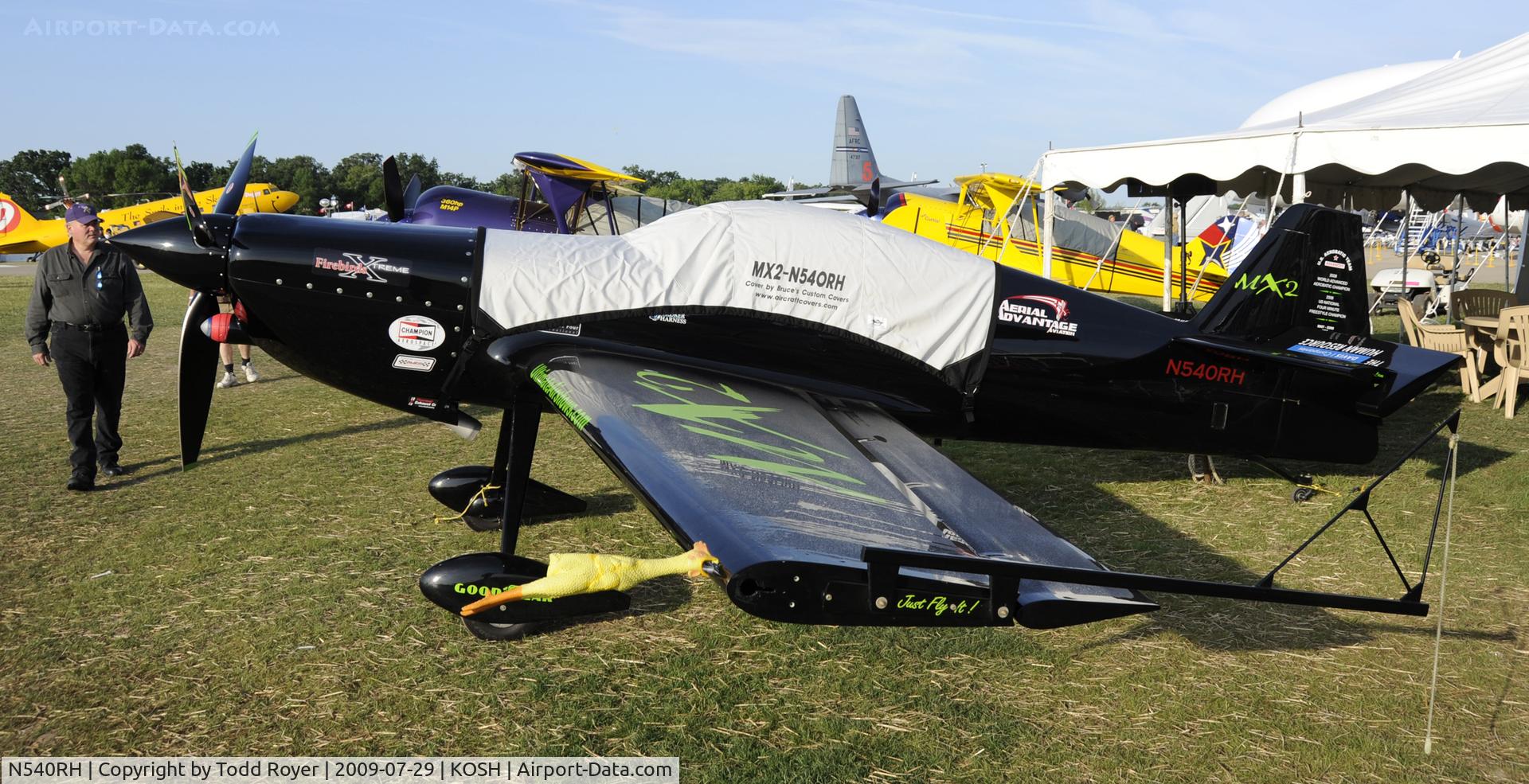 N540RH, 2007 MXR Technologies MX2 C/N 2, EAA AIRVENTURE 2009