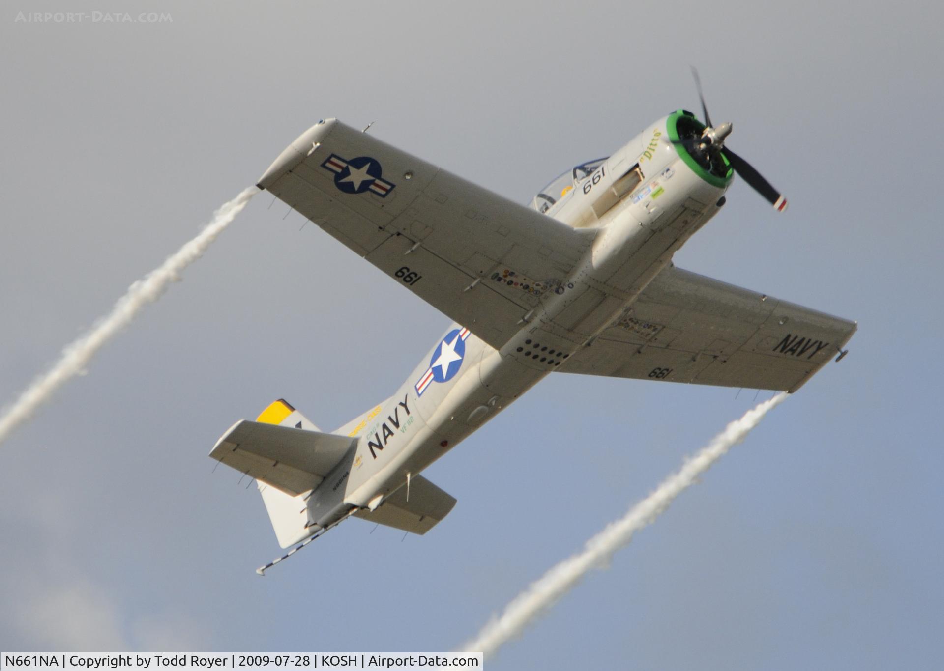 N661NA, 1957 North American T-28C Trojan Trojan C/N 226-238 (140661), EAA AIRVENTURE 2009