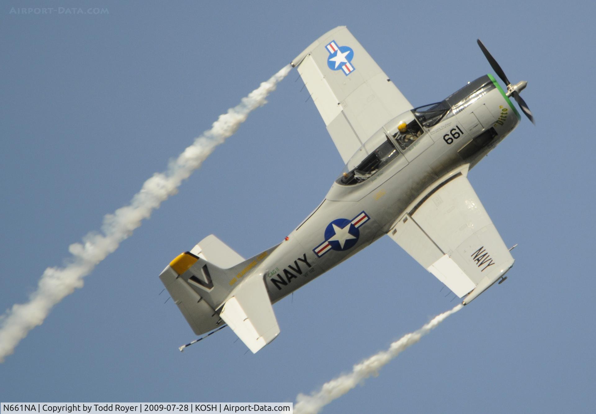 N661NA, 1957 North American T-28C Trojan Trojan C/N 226-238 (140661), EAA AIRVENTURE 2009