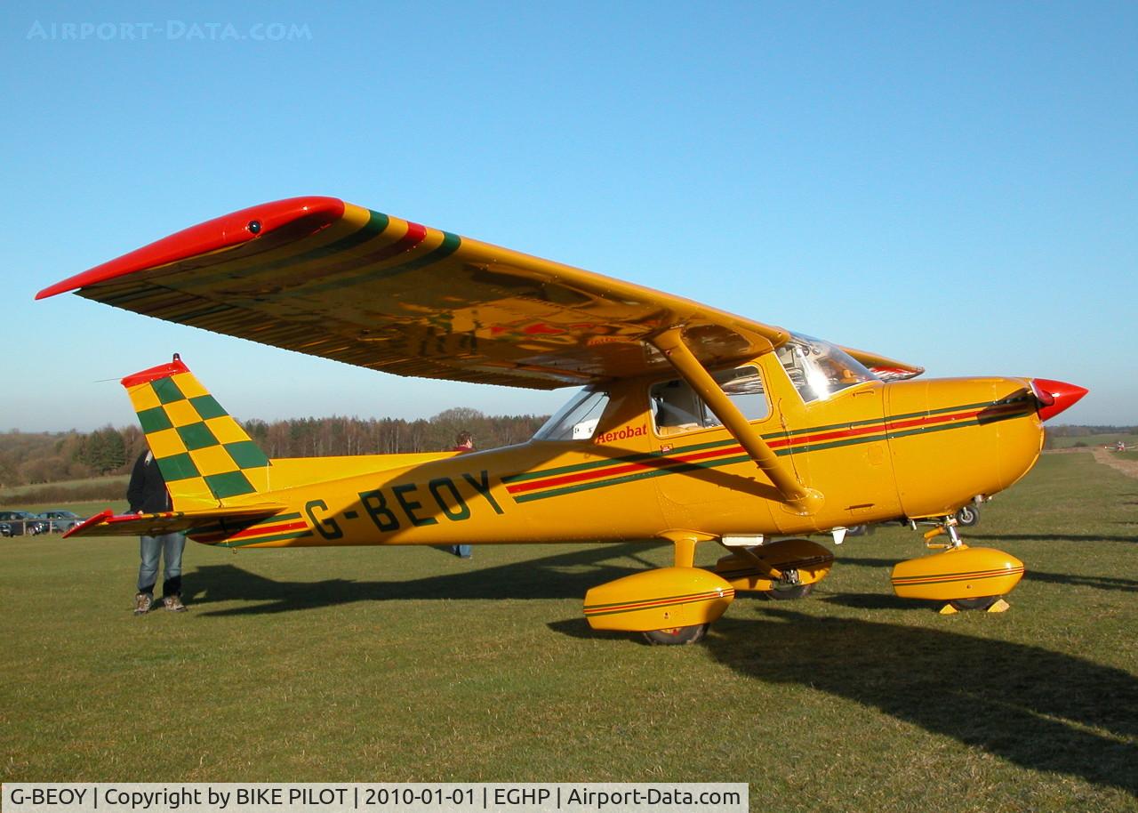 G-BEOY, 1972 Reims FRA150L Aerobat C/N 0150, NEW YEARS DAY FLY-IN