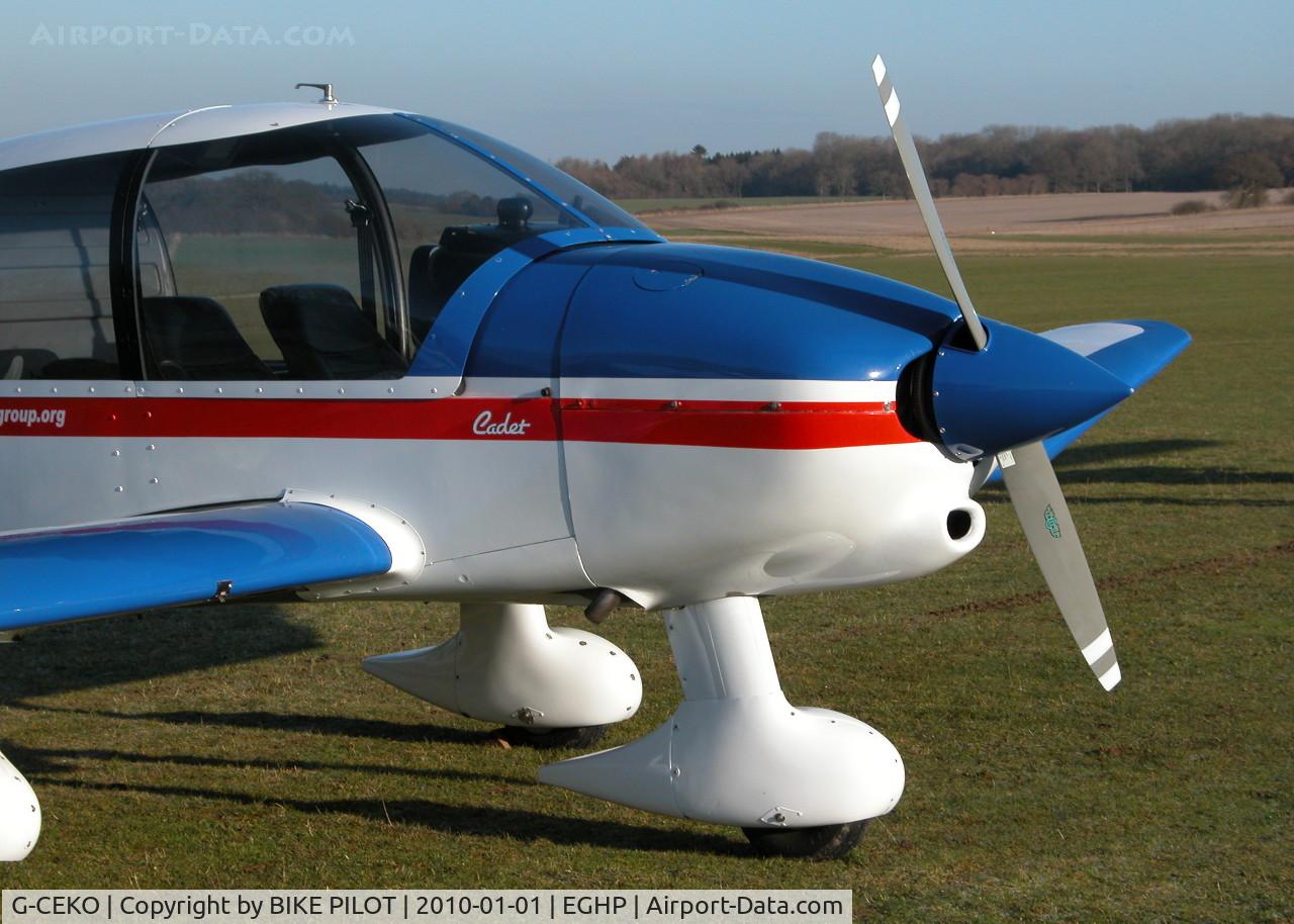 G-CEKO, 1989 Robin DR-400-100 Cadet C/N 1932, NEW YEARS DAY FLY-IN