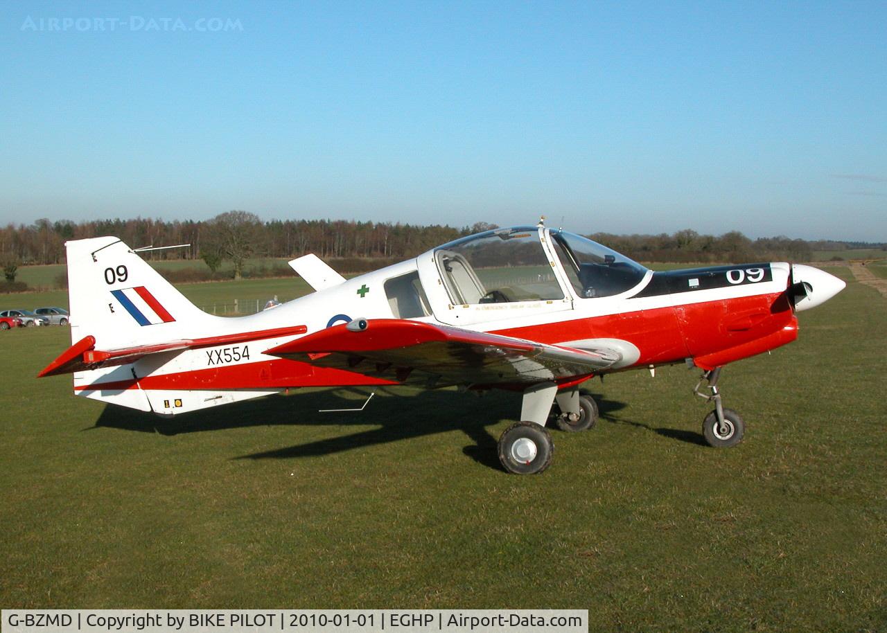 G-BZMD, 1973 Scottish Aviation Bulldog T.1 C/N BH120/247, NEW YEARS DAY FLY-IN