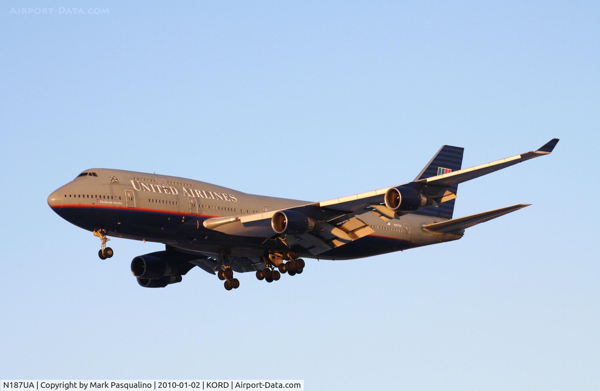 N187UA, 1992 Boeing 747-422 C/N 26876, Boeing 747-400