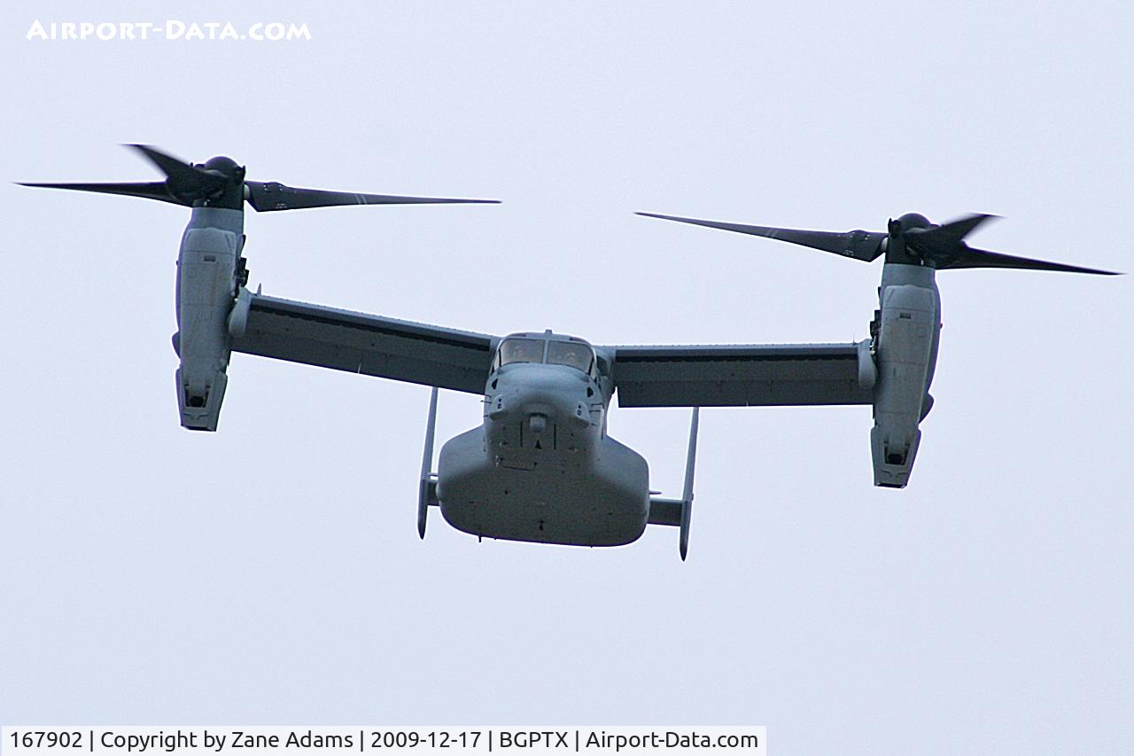 167902, 2009 Bell-Boeing MV-22B Osprey C/N D0111, V-22 # 113 doing a flyby at Bell Plant 5 - Grand Prairie, TX