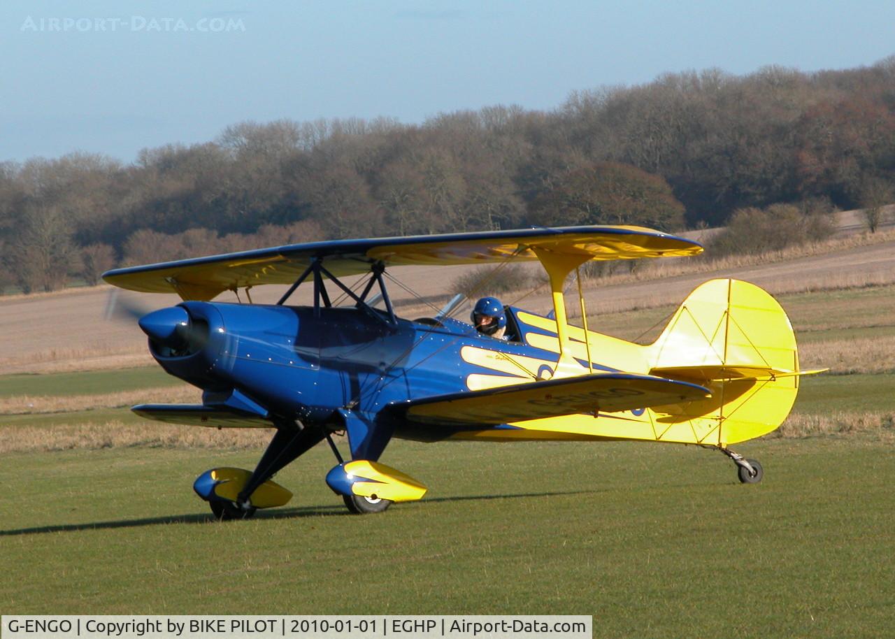 G-ENGO, 2005 Steen Skybolt C/N PFA 064-13429, NEW YEARS DAY FLY-IN