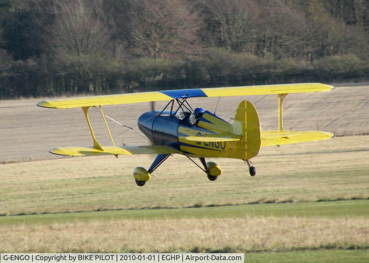 G-ENGO, 2005 Steen Skybolt C/N PFA 064-13429, NEW YEARS DAY FLY-IN