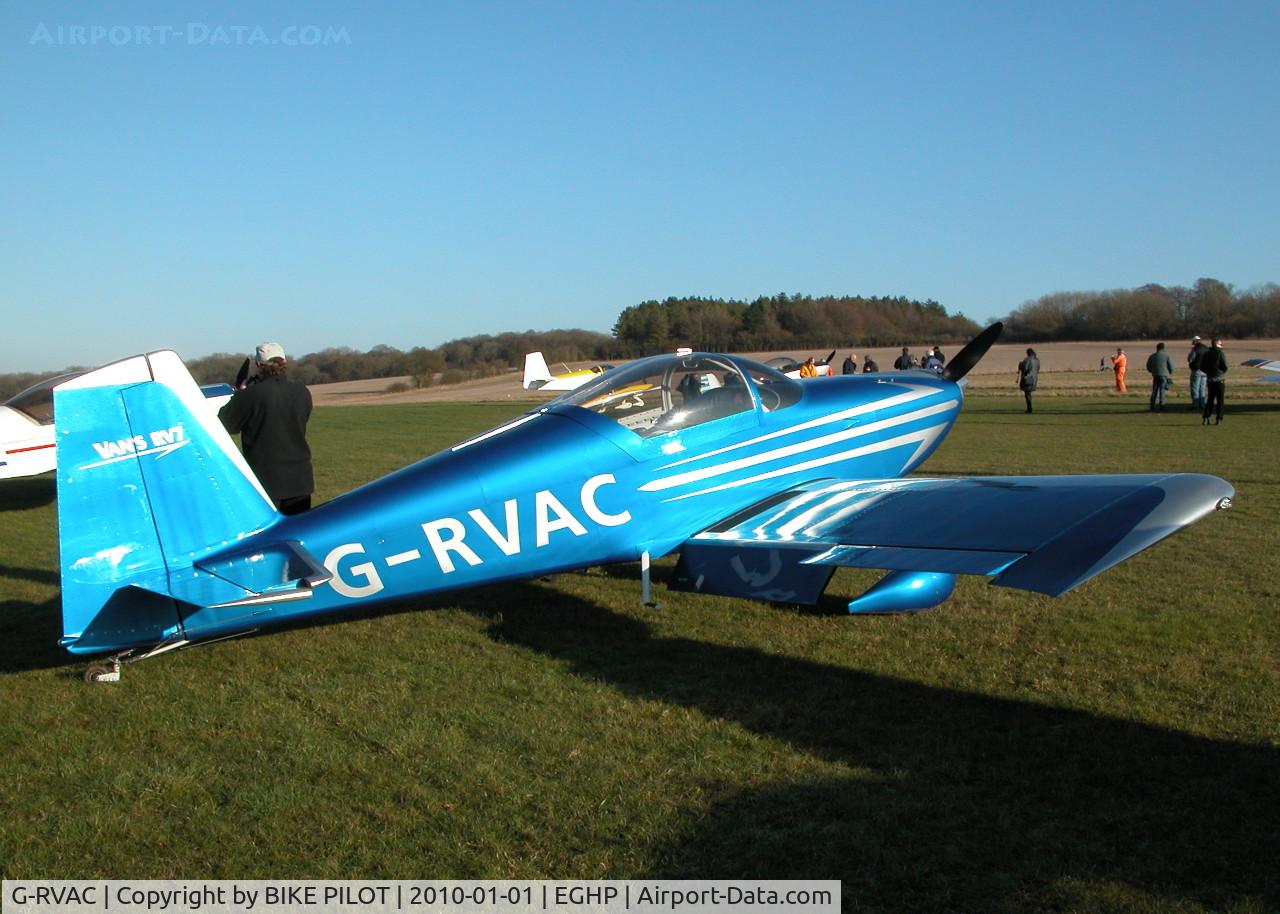 G-RVAC, 2005 Vans RV-7 C/N PFA 323-14445, NEW YEARS DAY FLY-IN