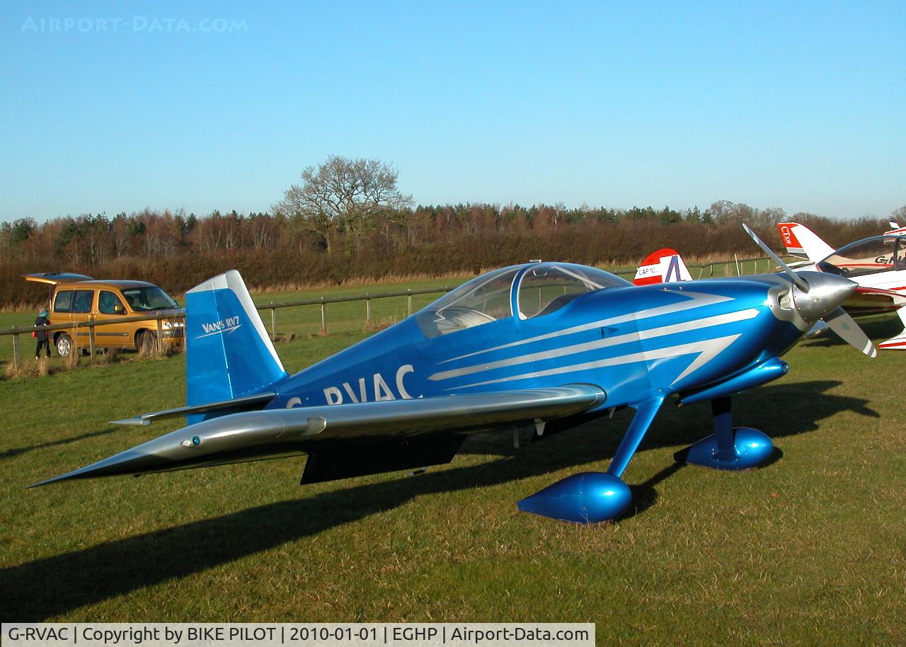 G-RVAC, 2005 Vans RV-7 C/N PFA 323-14445, NEW YEARS DAY FLY-IN
