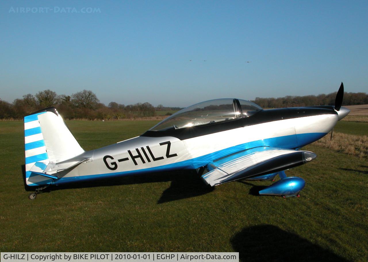 G-HILZ, 2006 Vans RV-8 C/N PFA 303-14471, NEW YEARS DAY FLY-IN