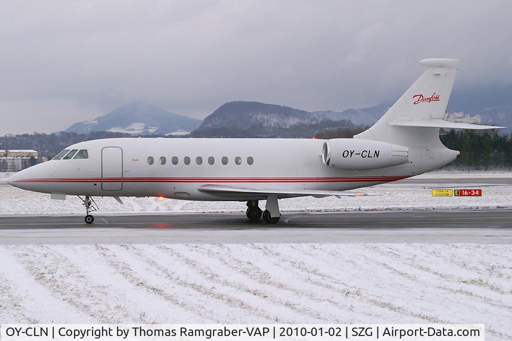 OY-CLN, 2004 Dassault Falcon 2000EX C/N 35, Danfoss Dassault Falcon 2000