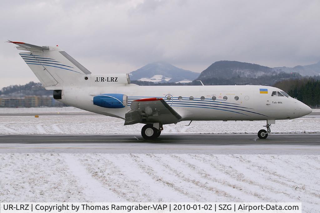 UR-LRZ, 1977 Yakovlev Yak-40K C/N 9641851, Aero Charter Yakovlev 40