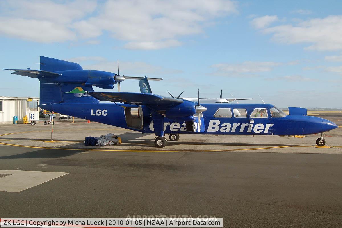 ZK-LGC, 1976 Britten-Norman BN-2A Mk.III-2 Trislander C/N 1042, At Auckland