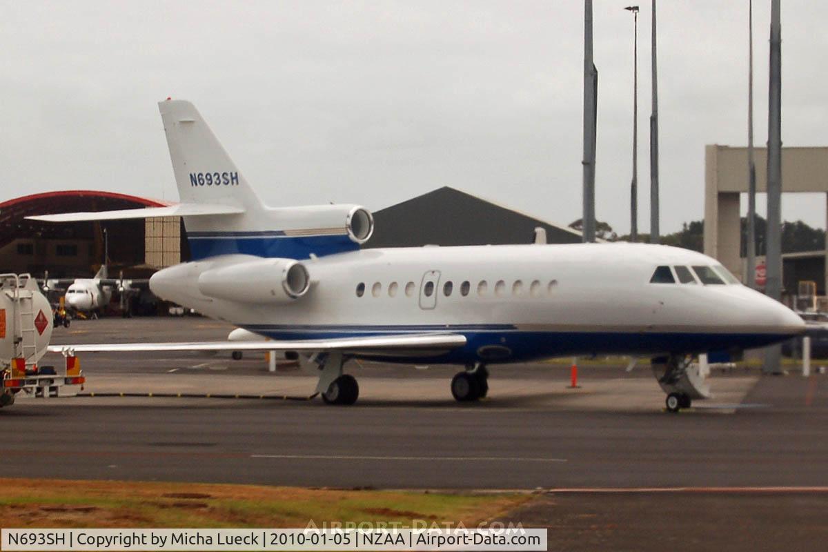 N693SH, 1988 Dassault-Breguet Falcon (Mystere) 900 C/N 43, At Auckland