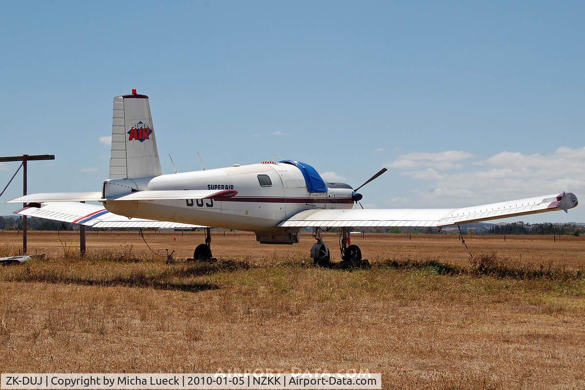 ZK-DUJ, NZ Aerospace FU24-950 C/N 196, At Kerikeri / Bay of Islands