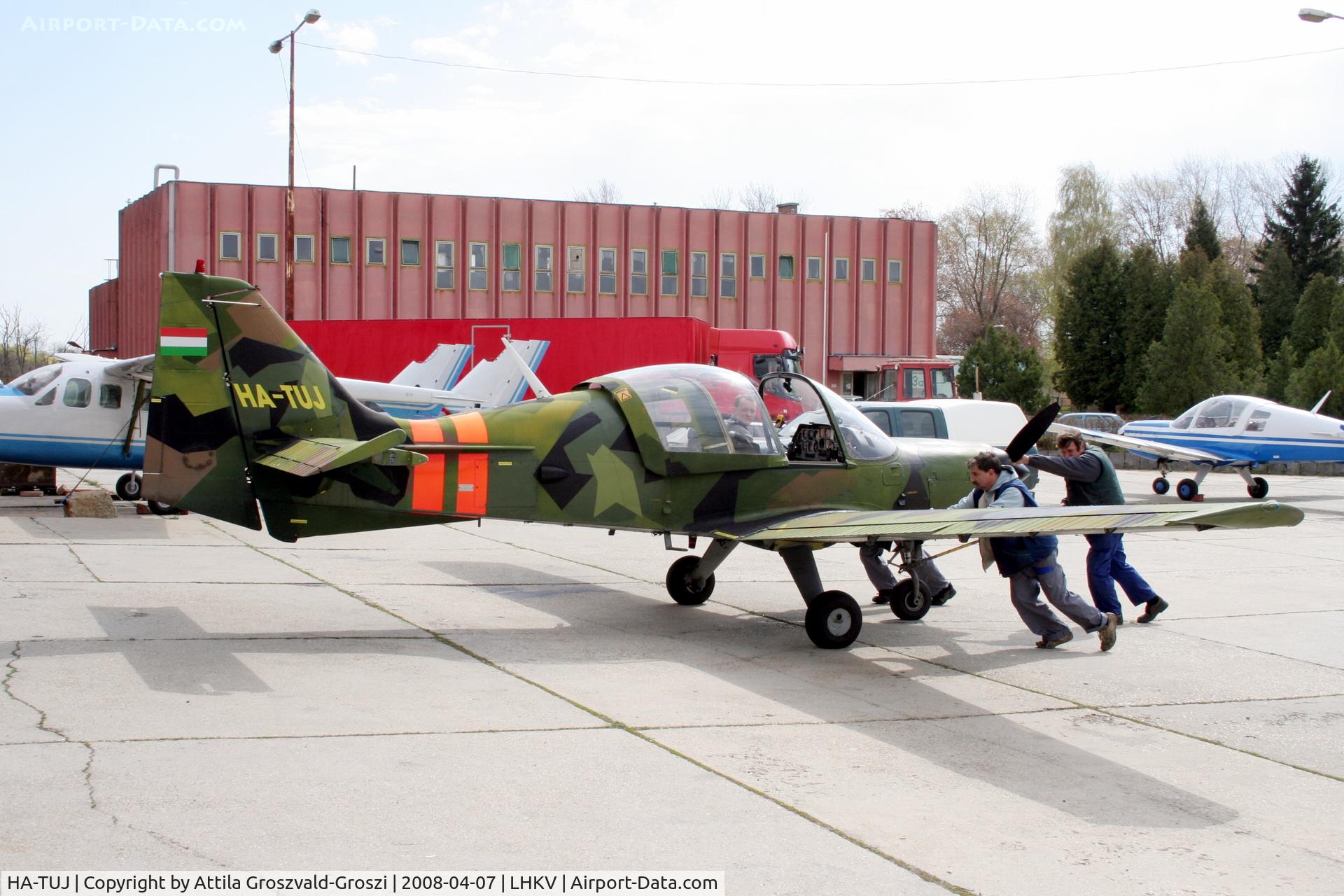 HA-TUJ, 1971 Scottish Aviation Sk.61D Bulldog C/N 104, Hungary-Kaposújlak airport.