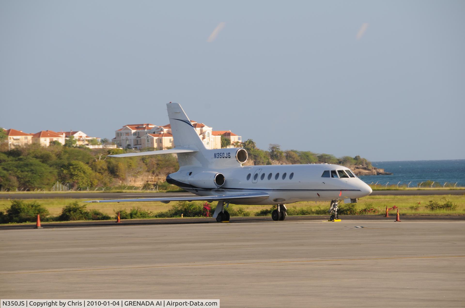 N350JS, 1980 Dassault Mystere Falcon 50 C/N 15, Mystere-Falcon 50 Grenada 04012010