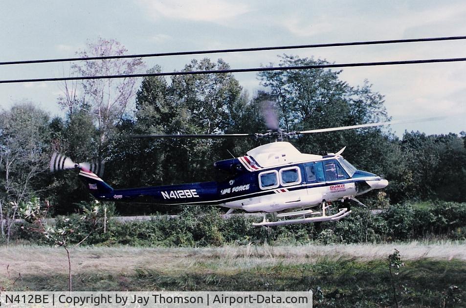 N412BE, 1981 Bell 412 C/N 33036, Life Force 2 @ unknown location