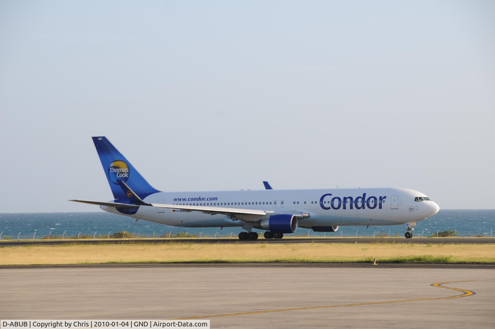 D-ABUB, 1992 Boeing 767-330/ER C/N 26987, Condor in Grenada