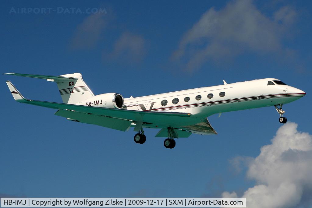 HB-IMJ, 1997 Gulfstream Aerospace Gulfstream V C/N 517, visitor