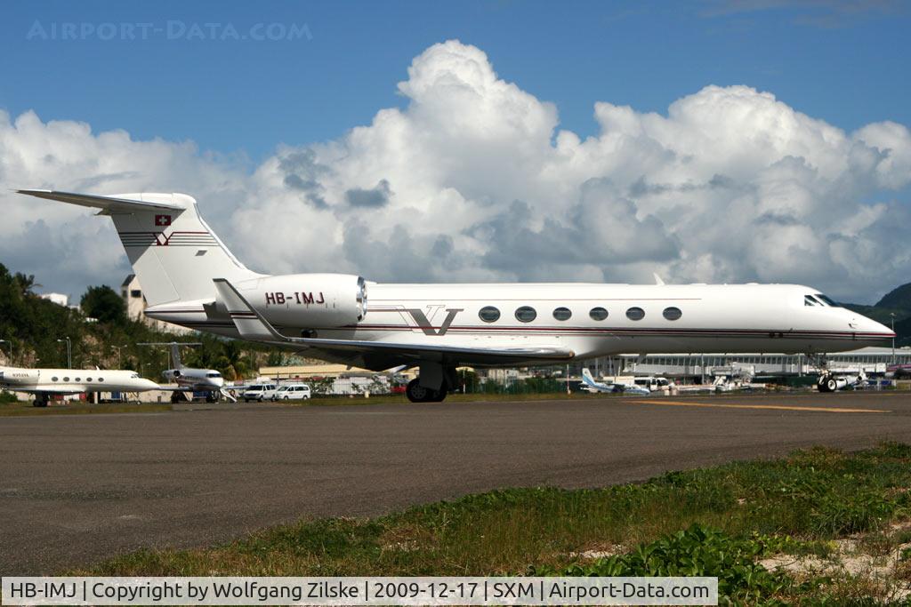 HB-IMJ, 1997 Gulfstream Aerospace Gulfstream V C/N 517, visitor
