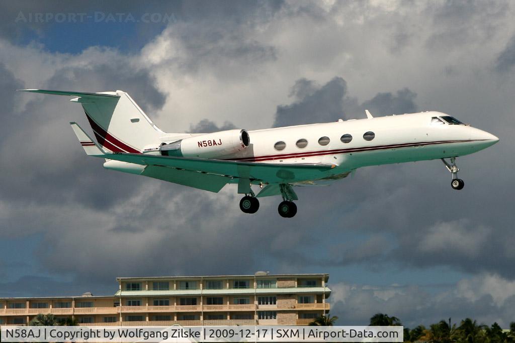 N58AJ, 1984 Gulfstream Aerospace G-1159A Gulfstream III C/N 446, visitor