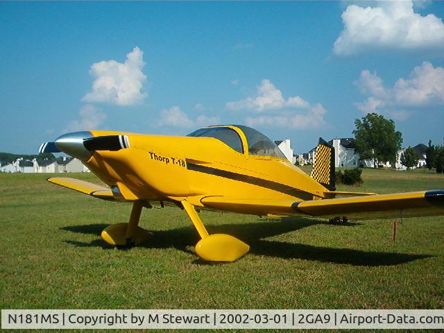 N181MS, 2008 Thorp T-18 Tiger C/N 072, N181MS