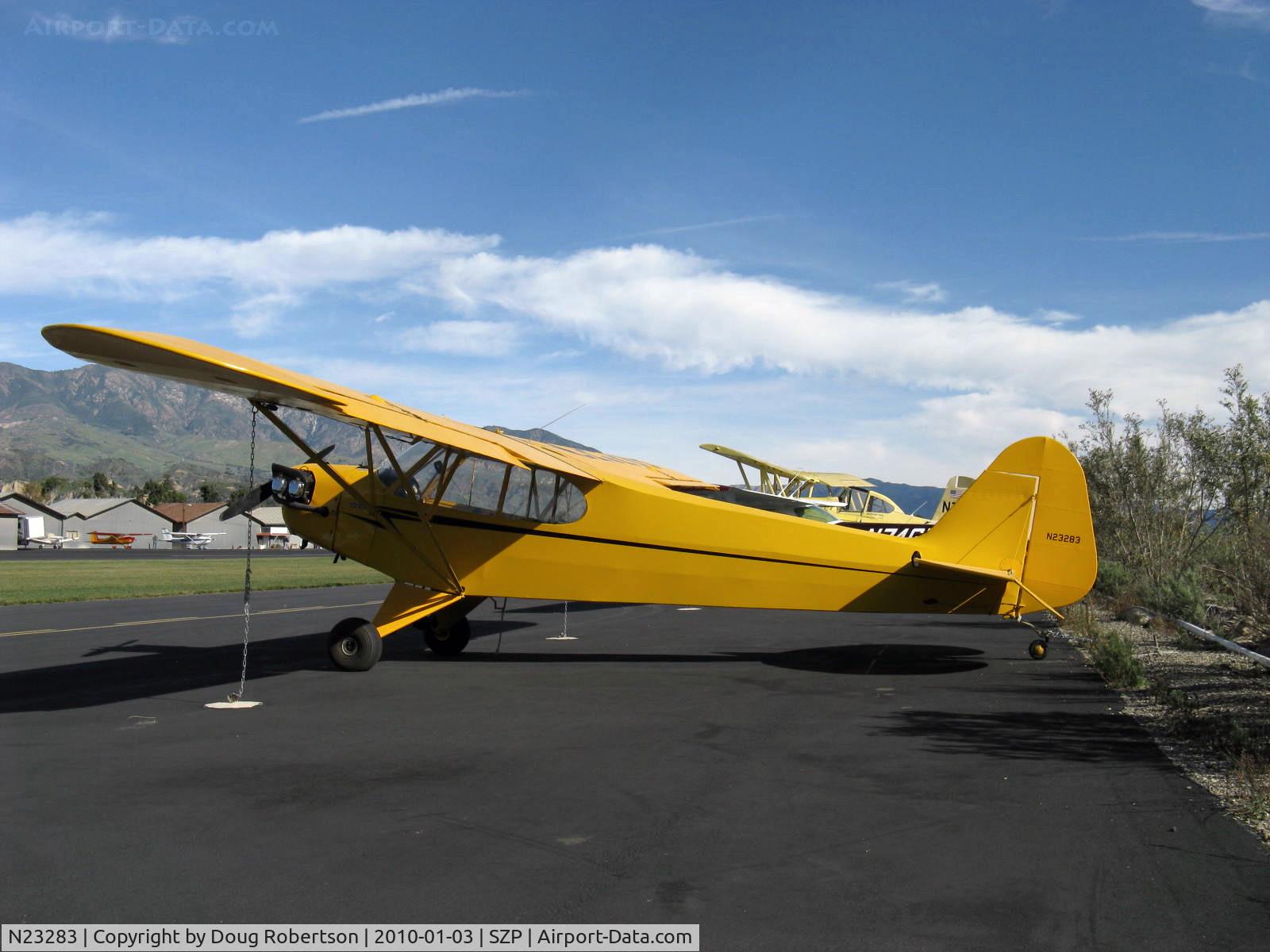 N23283, 1939 Piper J3C-65 Cub Cub C/N 3038, 1939 Piper J3C-65 CUB, Continental A&C65 65 Hp
