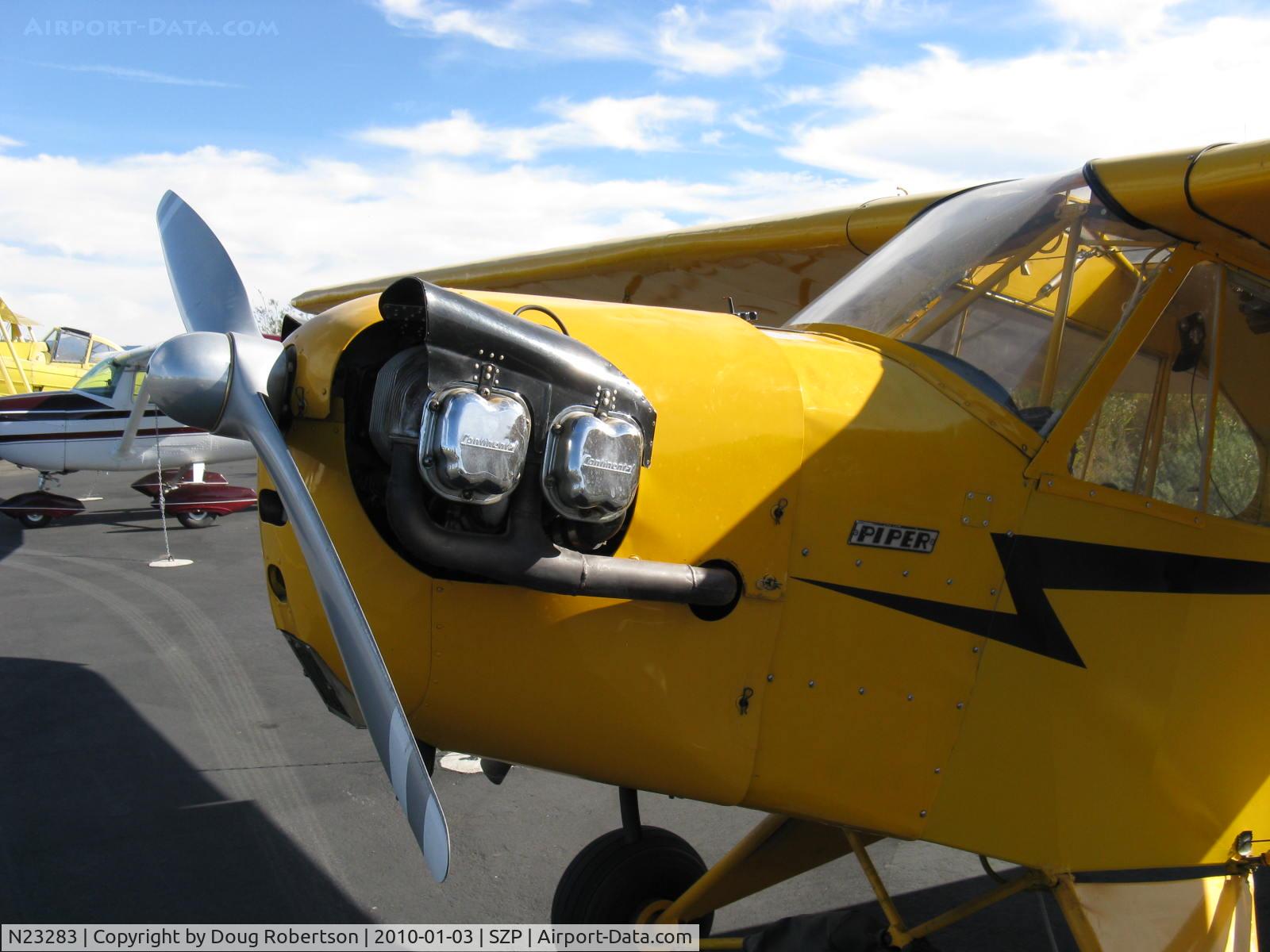 N23283, 1939 Piper J3C-65 Cub Cub C/N 3038, 1939 Piper J3C-65 CUB, Continental A&C65 65 Hp, engine & prop