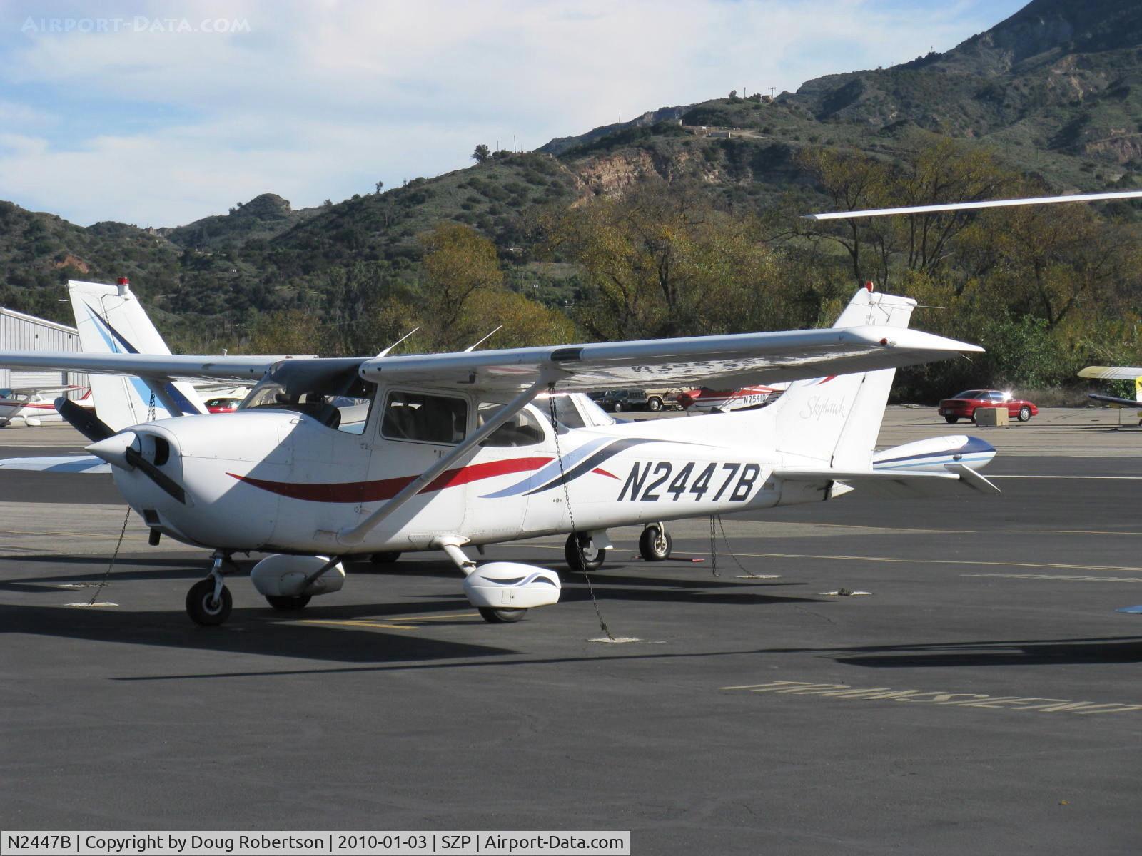 N2447B, 1999 Cessna 172R C/N 17280801, 1999 Cessna 172R SKYHAWK, Lycoming IO-360-L2A 160 Hp