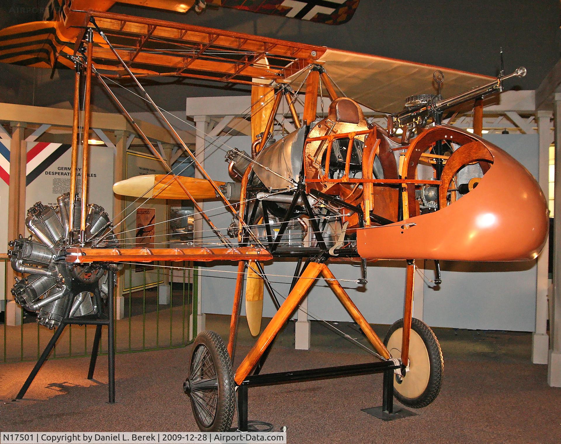 N17501, 1973 Palen PALEN'S F E 8 C/N 300, This classic replica is now on display at the Smithsonian Air & Space Museum.