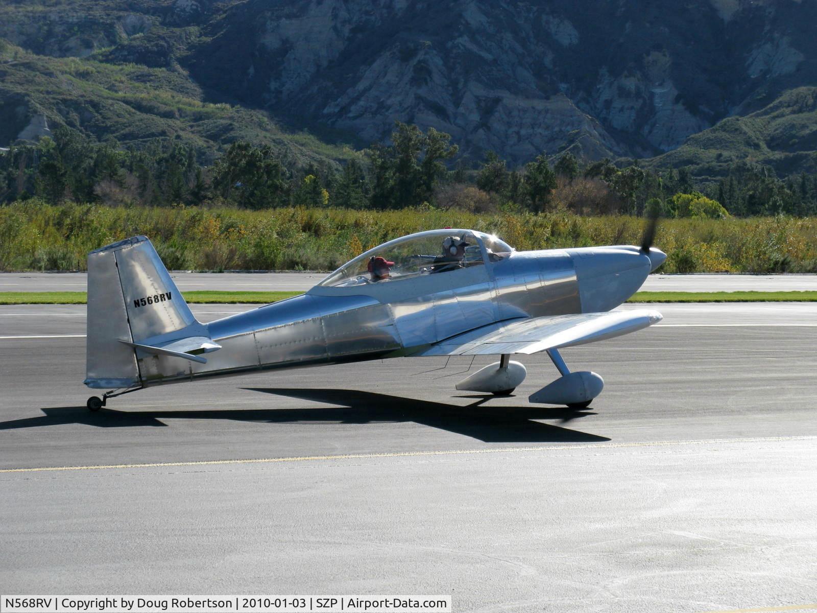 N568RV, Vans RV-8 C/N 81000, 2009 Neumayer/Cheesman VAN's RV-8, taxi