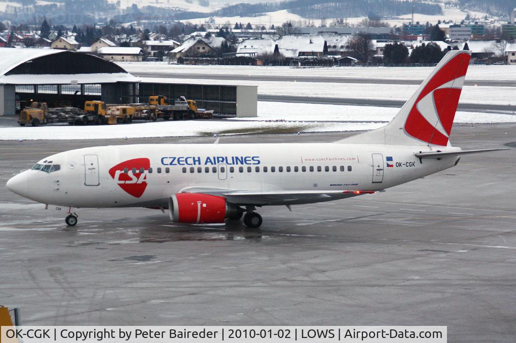 OK-CGK, 1997 Boeing 737-55S C/N 28471, Czech Airlines (CSA) Boeing 737-55S
