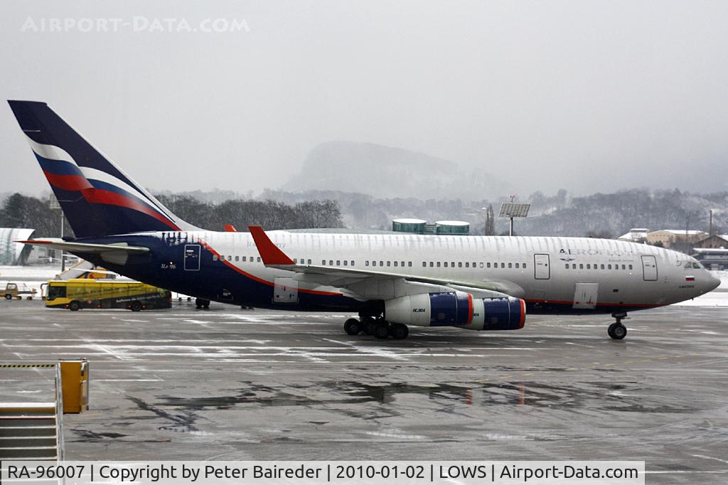 RA-96007, 1992 Ilyushin Il-96-300 C/N 74393201004, Aeroflot Ilyushin IL-96-300