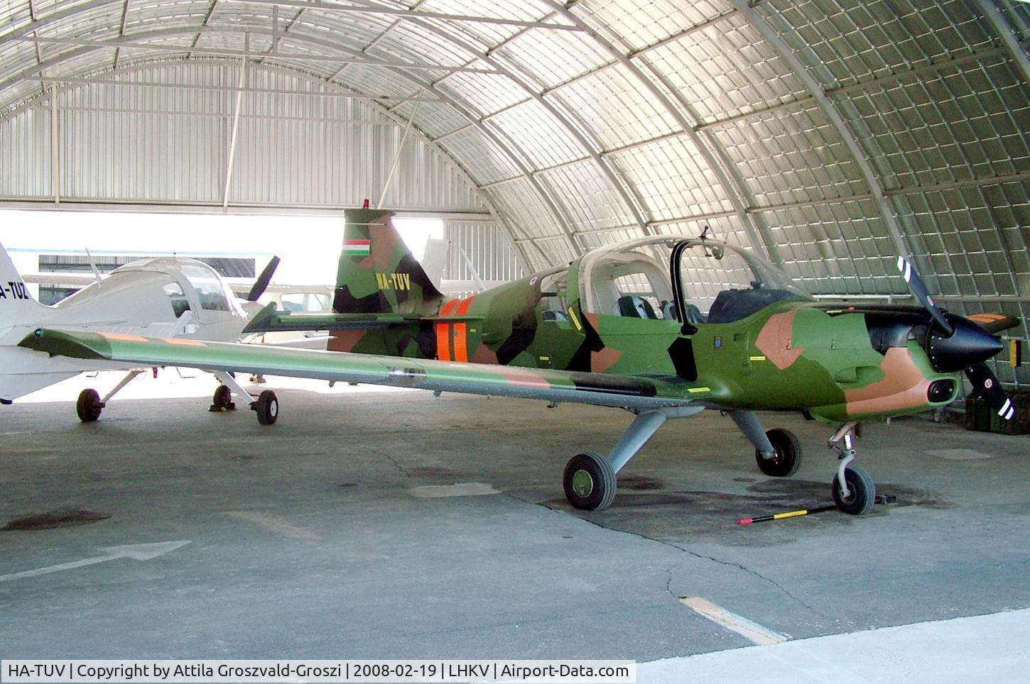 HA-TUV, 1972 Scottish Aviation FPL61C (Sk.61D) Bulldog C/N 190, Kaposújlak airport, Cirrus Hungary hangar