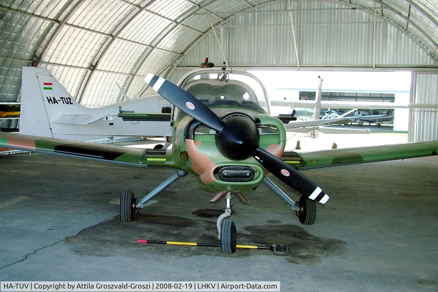 HA-TUV, 1972 Scottish Aviation FPL61C (Sk.61D) Bulldog C/N 190, Kaposújlak airport, Cirrus Hungary hangar