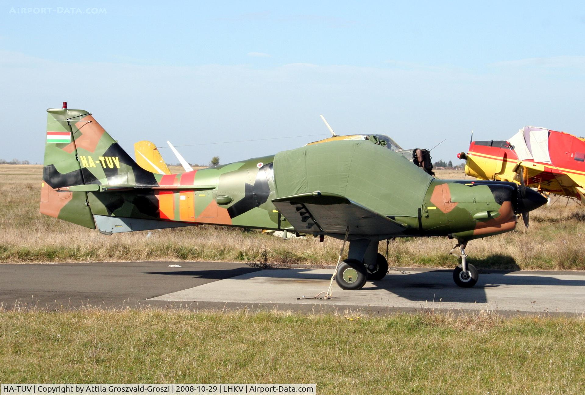 HA-TUV, 1972 Scottish Aviation FPL61C (Sk.61D) Bulldog C/N 190, Hungary-Kaposújlak airport.