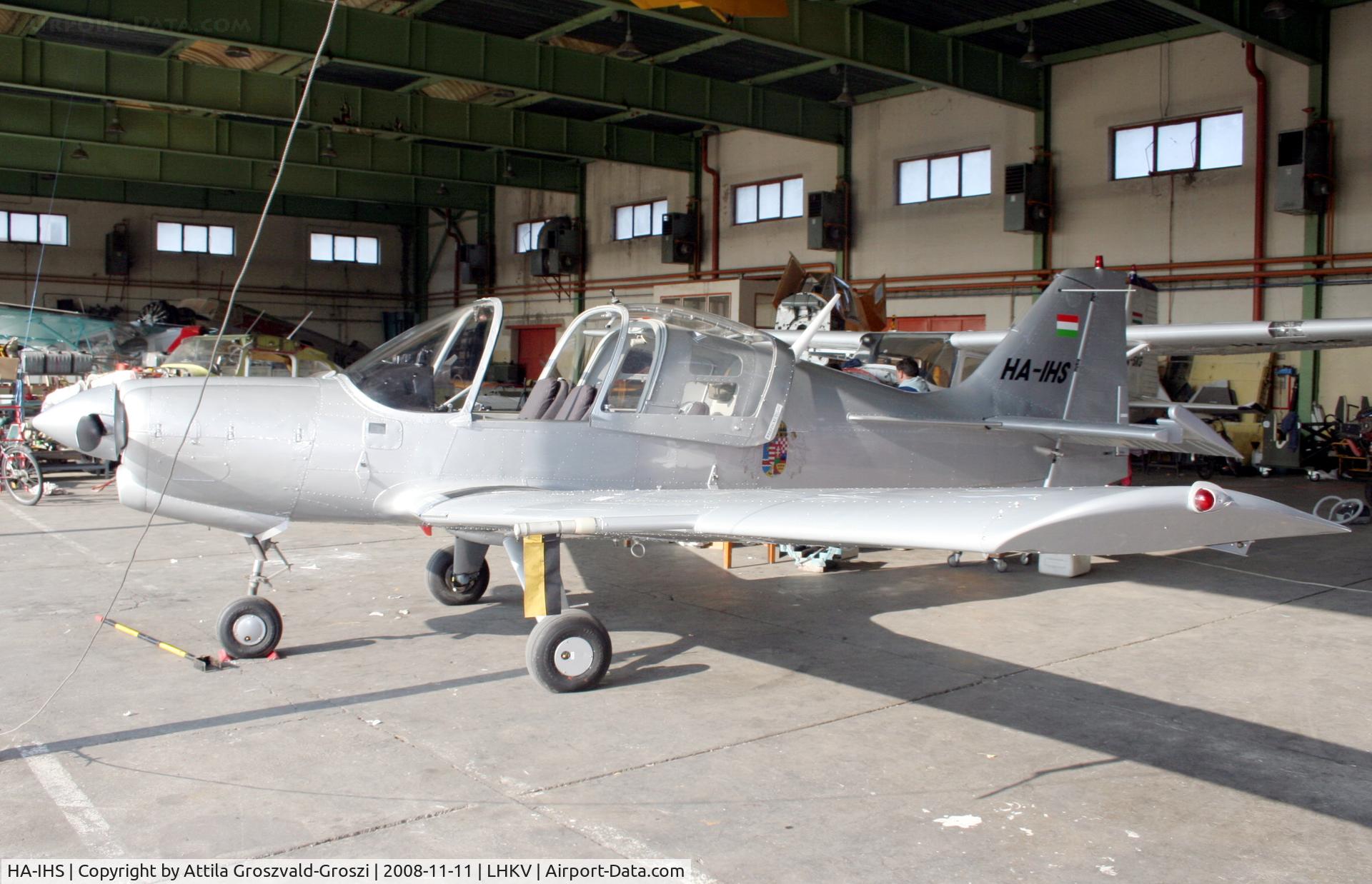 HA-IHS, 1972 Scottish Aviation Sk.61D Bulldog C/N 149, Hungary-Kaposújlak airport hangar