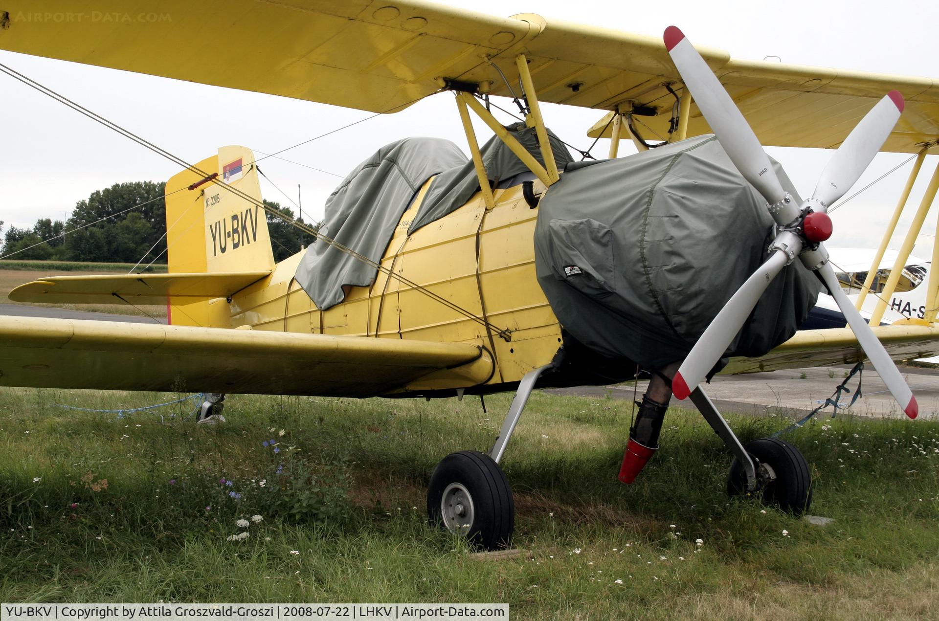 YU-BKV, 1977 Grumman G-164B Ag Cat B C/N 228B, Hungary-Kaposújlak airport.
