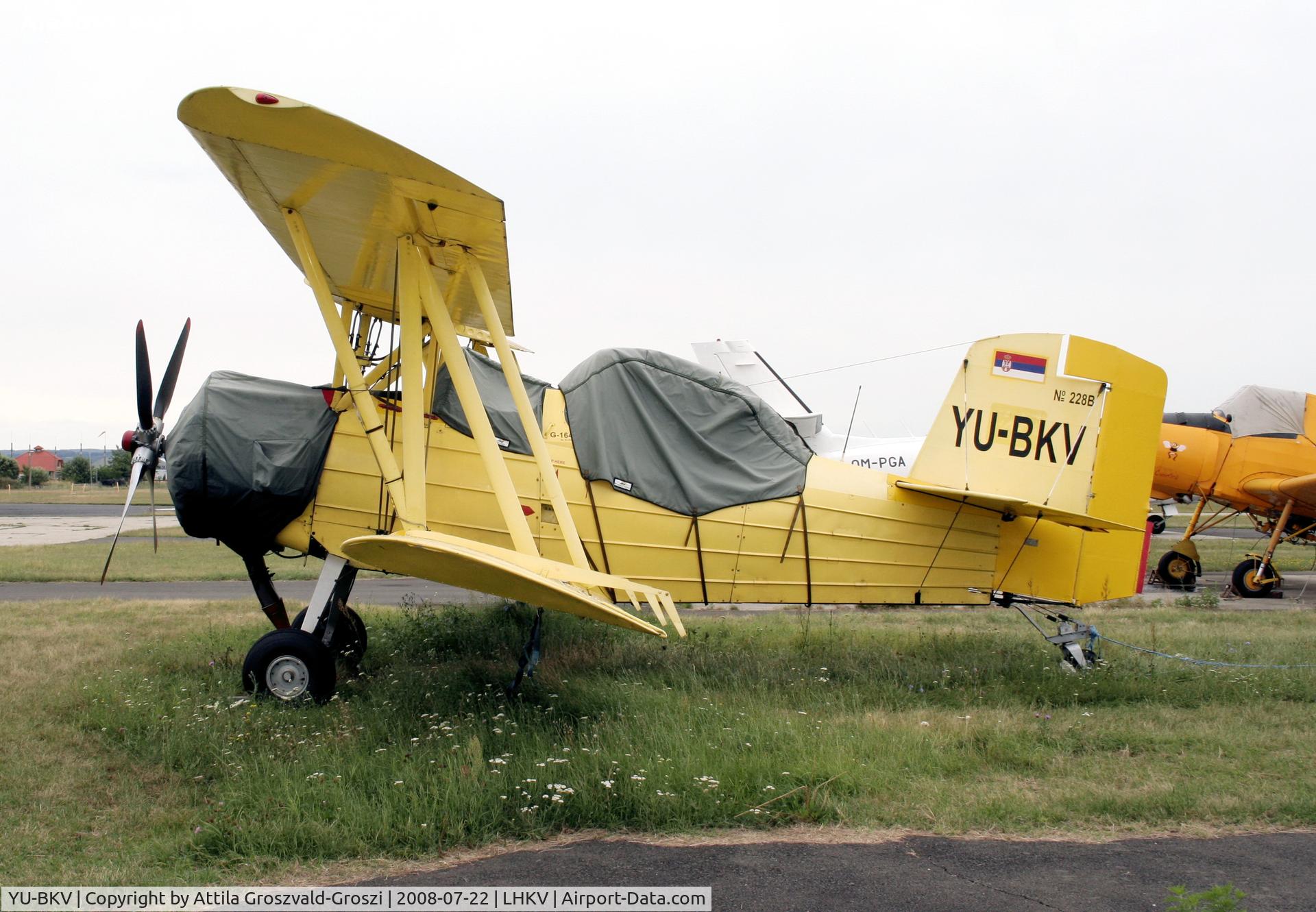 YU-BKV, 1977 Grumman G-164B Ag Cat B C/N 228B, Hungary-Kaposújlak airport.