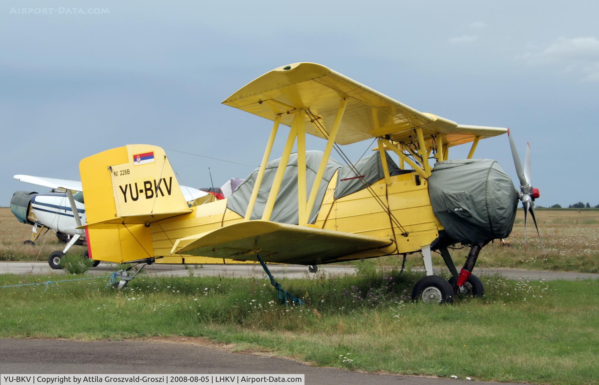 YU-BKV, 1977 Grumman G-164B Ag Cat B C/N 228B, Hungary-Kaposújlak airport.