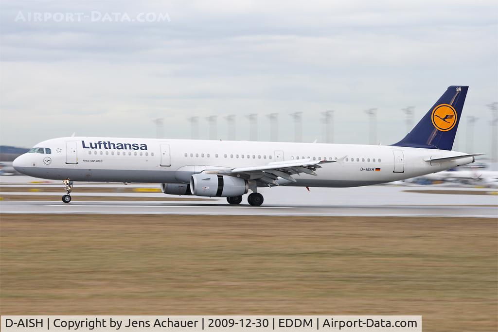 D-AISH, 2007 Airbus A321-231 C/N 3265, Lufthansa - Airbus A321-231 - Reg. D-AISH