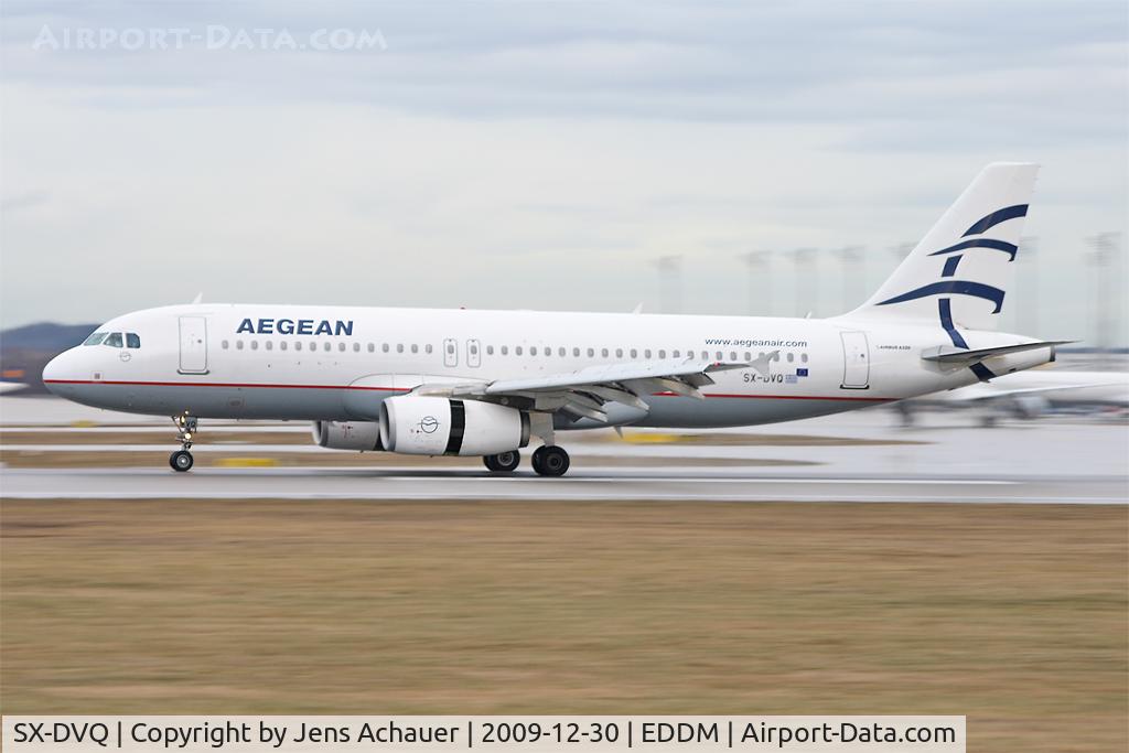 SX-DVQ, 2008 Airbus A320-232 C/N 3526, Aegan Airlines - Airbus A320-232 - Reg. SX-DVQ